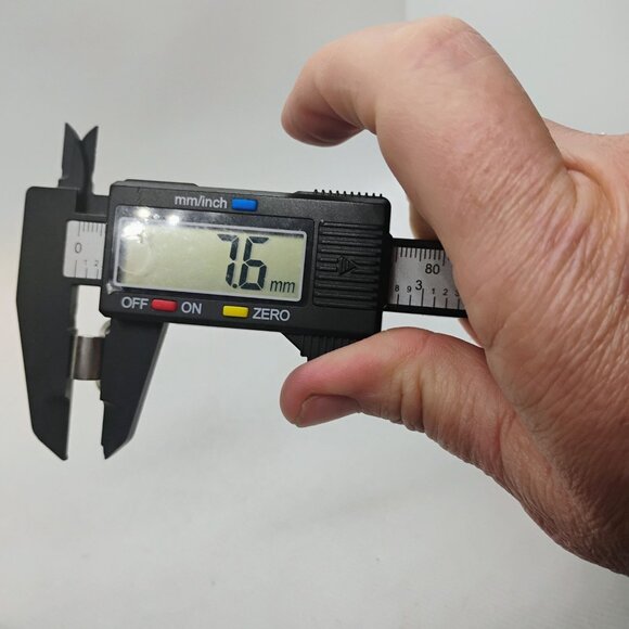 Vtg ATI 925 Mexico Sterling Silver Pink Rhodochrosite Heart Pendant - Picture 6 of 6